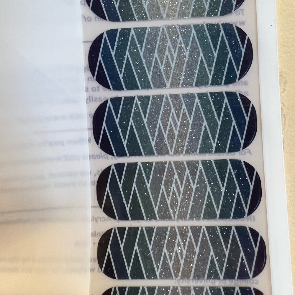 🦊 3 for $15 Jamberry Nails Half Sheet Stickers Mermaid